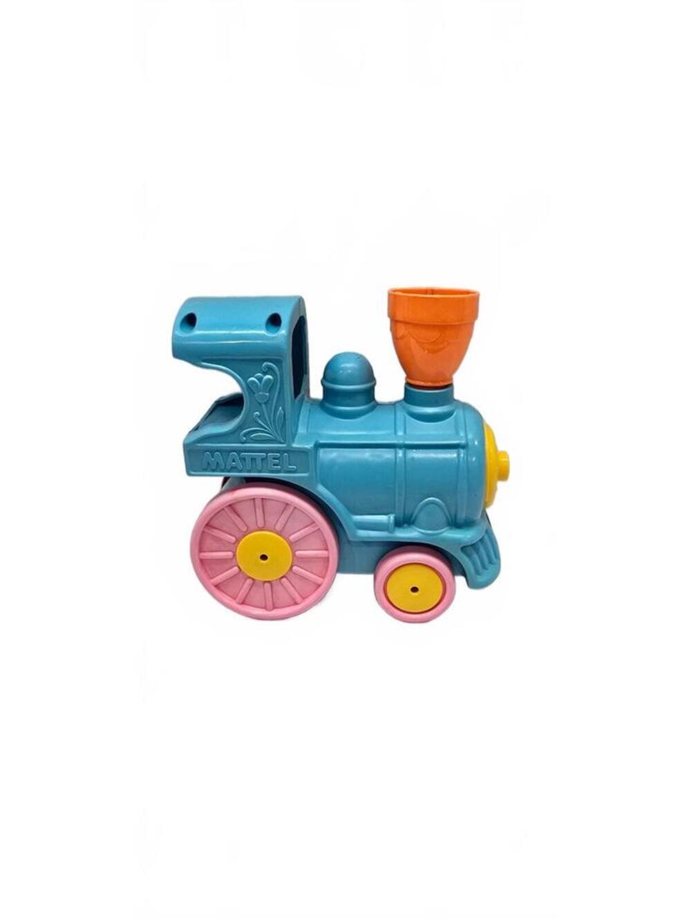 Vintage Mattel Plastic Toy Train Locomotive